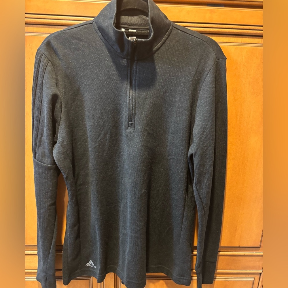*NWT* Adidas Ladies 3-Stripes 1/4 Zip. Size: L